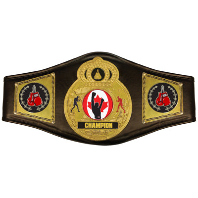 Ringside Deluxe Championship Boxing Belt - Authentic Title Belt for Boxing, MMA & Wrestling - Perfect for Tournaments, Awards & Collectors