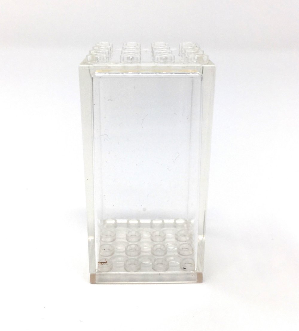 Lego Minifigure Display Case 4x4 - Clear Acrylic Storage Box for Collectible Minifigs - Perfect for Showcasing & Protecting Your Lego Collection at Home or Office