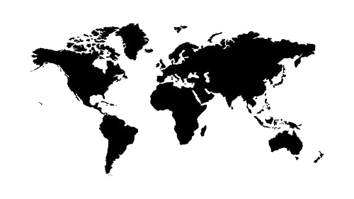 Black and White Map