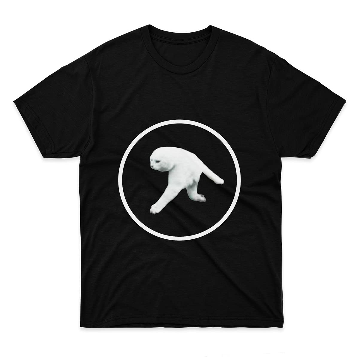 Unisex Aphex Twin Tee Cat Shirt - 100% Cotton White Logo T-Shirt for Men & Women | Summer Casual Wear, Street Style, Gift Idea