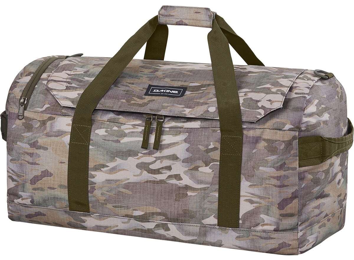 Dakine EQ Duffle Bag 50L Travel Duffel for Men & Women - Water-Resistant Luggage for Gym, Sports, Camping & Weekend Trips (2022-2023 Model)