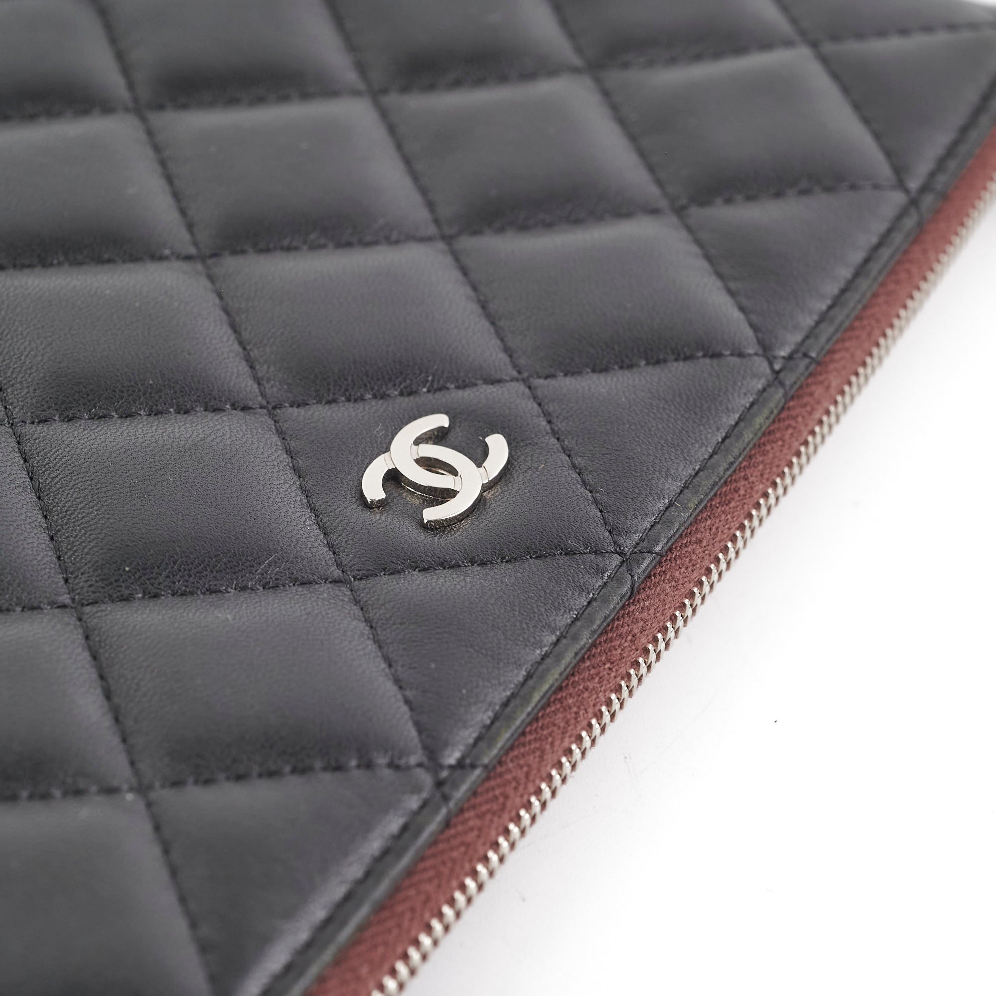 Chanel Small O Case Black Lambskin Leather Crossbody Bag - Luxury Designer Handbag for Women | Perfect for Evening Parties, Date Nights & Special Occasions