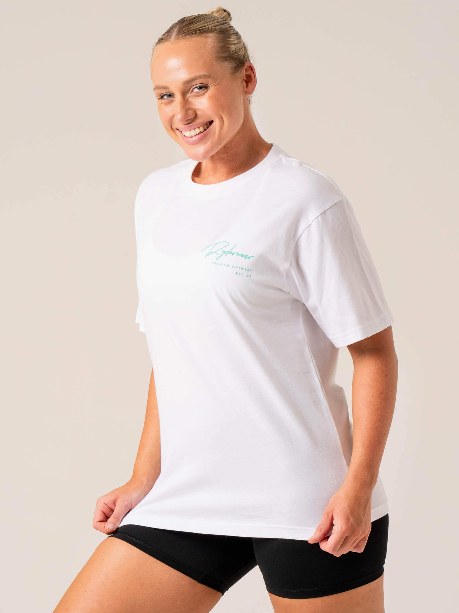 Premium Signature White T-Shirt for Men & Women - Soft Cotton Comfort Fit Tee for Casual Wear, Workout, and Everyday Style