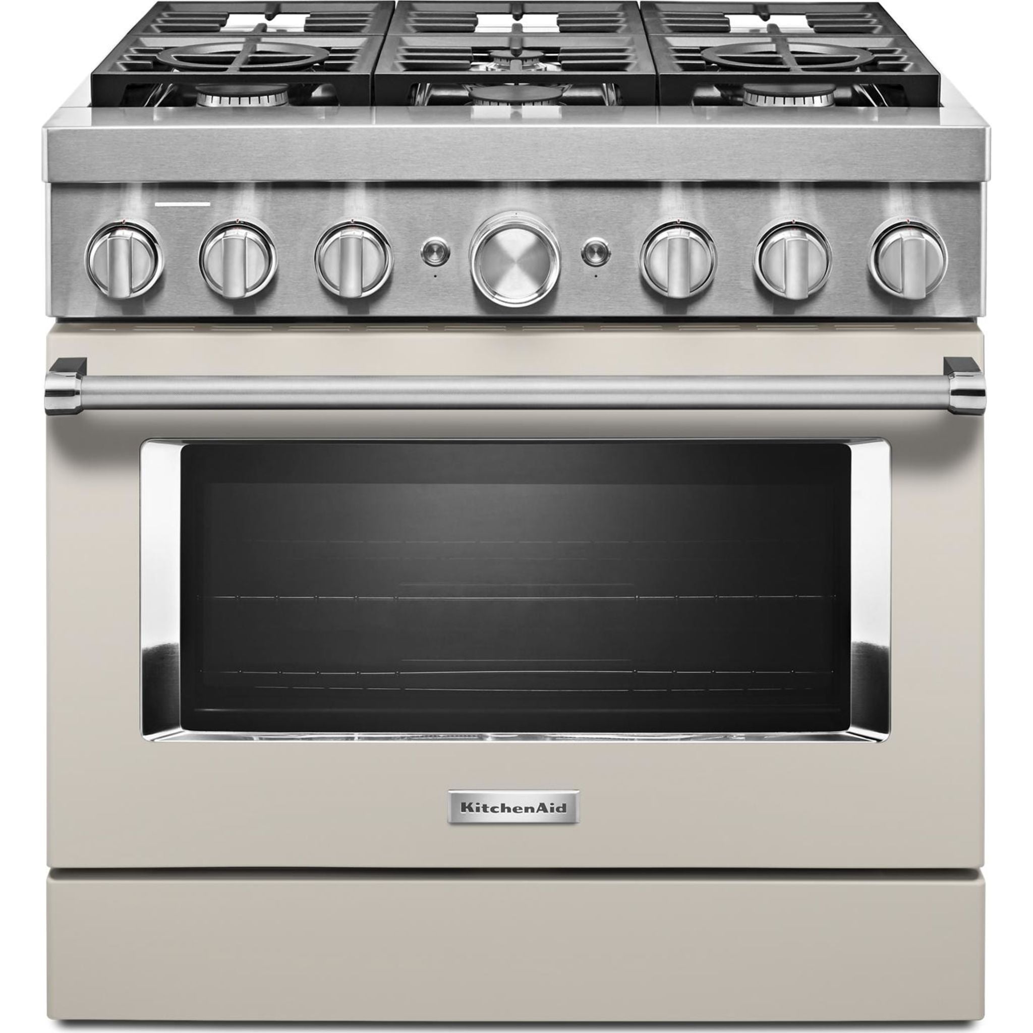 KitchenAid KFDC506JMH 30-Inch Dual Fuel Range with 5 Burners - Professional Gas Cooktop & Electric Oven - Stainless Steel - Perfect for Milkshakes, Baking, and Family Cooking