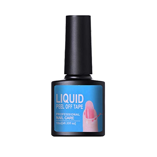 Peel Off Nail Liquid Tape - Anti Overflow Base Coat & Gel Polish Remover for Professional Manicures | Perfect for Salon, Home Use & DIY Nail Art