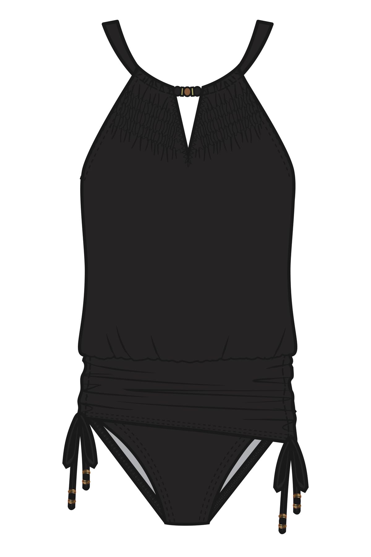 MagicSuit Women's Marley Shanice Underwire One Piece Swimsuit - Sexy Tummy Control Bathing Suit for Women, Perfect for Beach Vacation & Pool Party