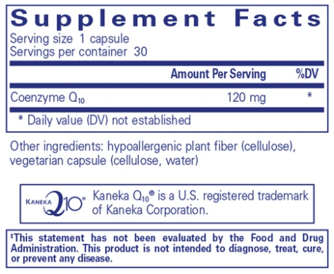 CoQ10 120mg Softgels - 120 Count | Heart Health & Energy Support Supplement | for Adults & Seniors | Antioxidant & Cellular Support