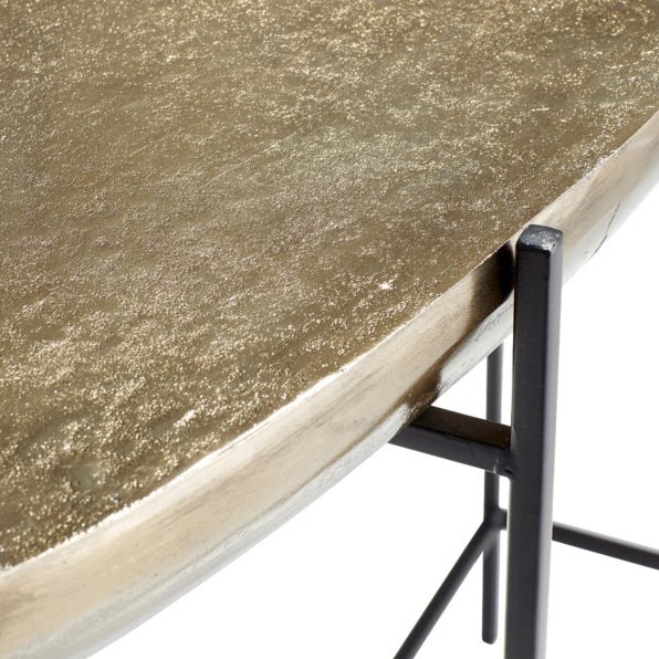 Cyan Design 11327 Pontoon Console Table - Aged Gold Finish | Elegant Entryway & Living Room Accent Table for Home Decor