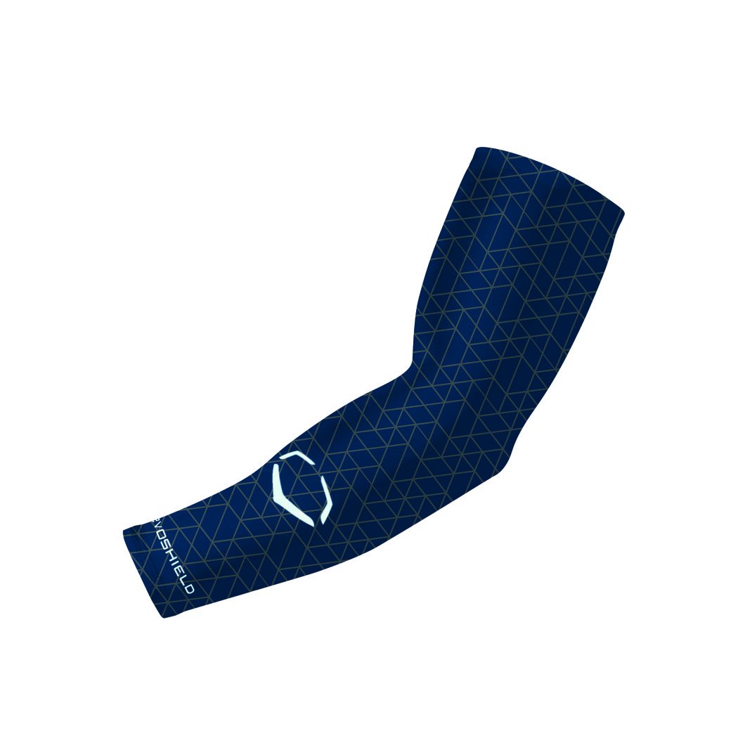 EvoShield Arm Sleeve for Baseball & Softball - Compression Support for Pitchers & Fielders - Moisture Wicking UV Protection (Black) - Perfect for Training, Games & Outdoor Sports