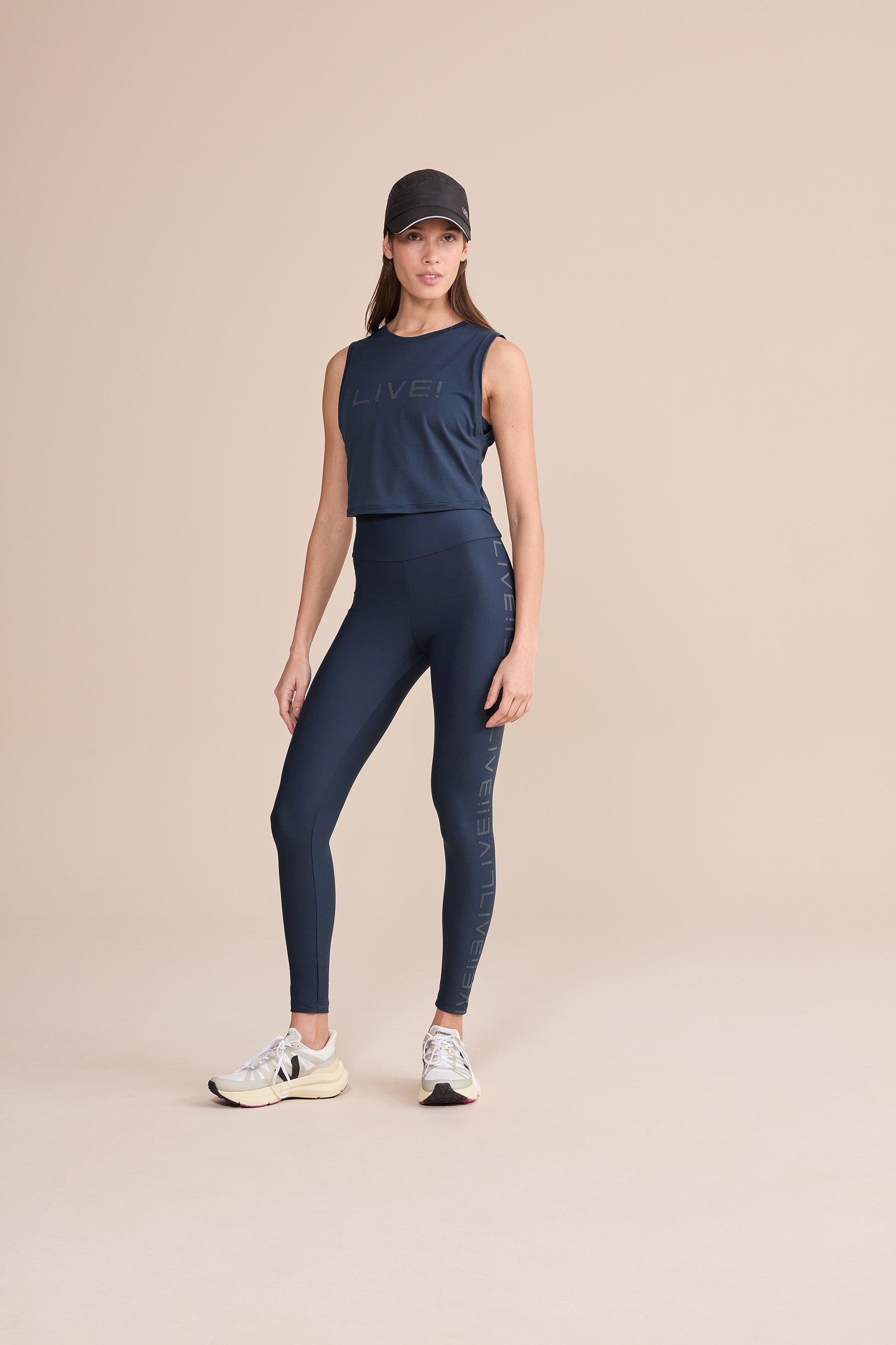 LIVE! Comfort Crop Tank Top for Women - Soft Breathable Summer Workout Top - Perfect for Yoga, Running & Gym