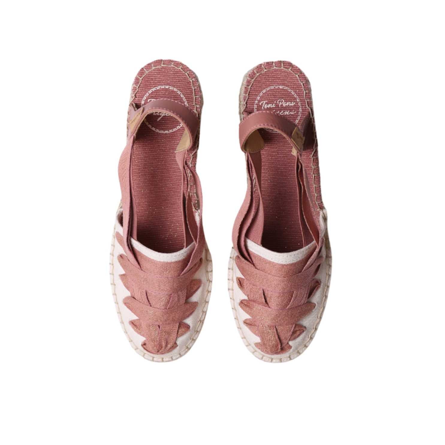 Women's Multicolor Cotton Blend Wedge Espadrilles - Comfortable Summer Casual Shoes for Beach, Vacation & Outdoor Activities