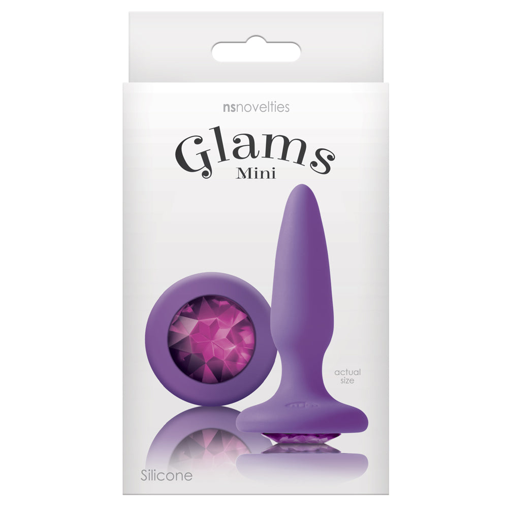 Glams Gem Butt Plug - Small Anal Plug for Women & Men - Comfortable & Discreet for Beginners - Perfect for Sensual Play, Couples & Solo Use