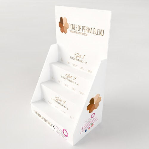 Perma Blend Tones Box Set 2 - Professional Tattoo Ink for Fitzpatrick Skin Types 3-4 | Perfect for Tattoo Artists & Permanent Makeup | Ideal for Studio Use & Cosmetic Tattooing