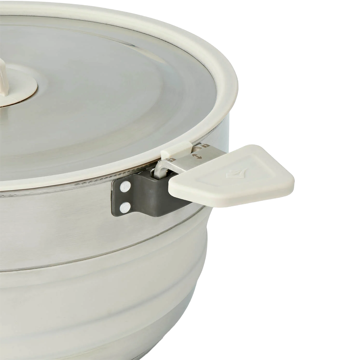 Stainless Steel Collapsible Cooking Pot 5L - Compact & Portable for Camping, Hiking, and Outdoor Adventures