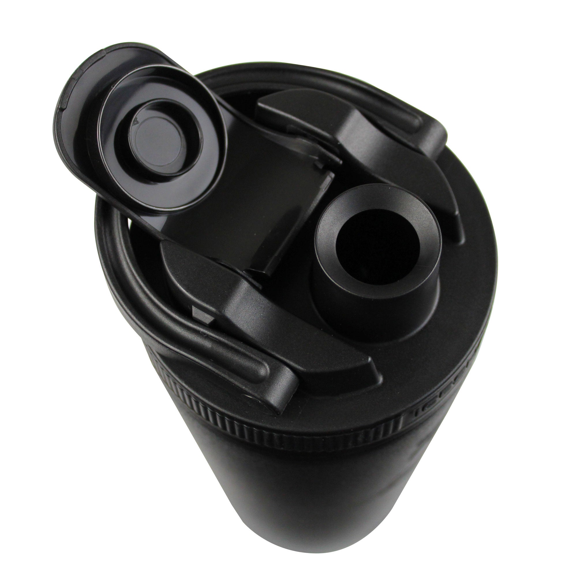GallantFew.org 26oz Insulated Protein Shaker Bottle - Black | Perfect for Gym Workouts, Post-Workout Recovery & Outdoor Activities