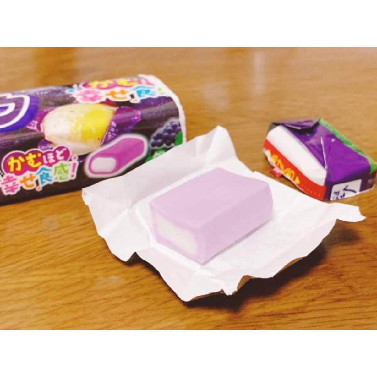 Morinaga Hi-Chew Japanese Soft Candy - Grape Flavor (12 Pieces x 6 Packs) | Chewy Fruit Snacks for Office, Travel & Party Treats