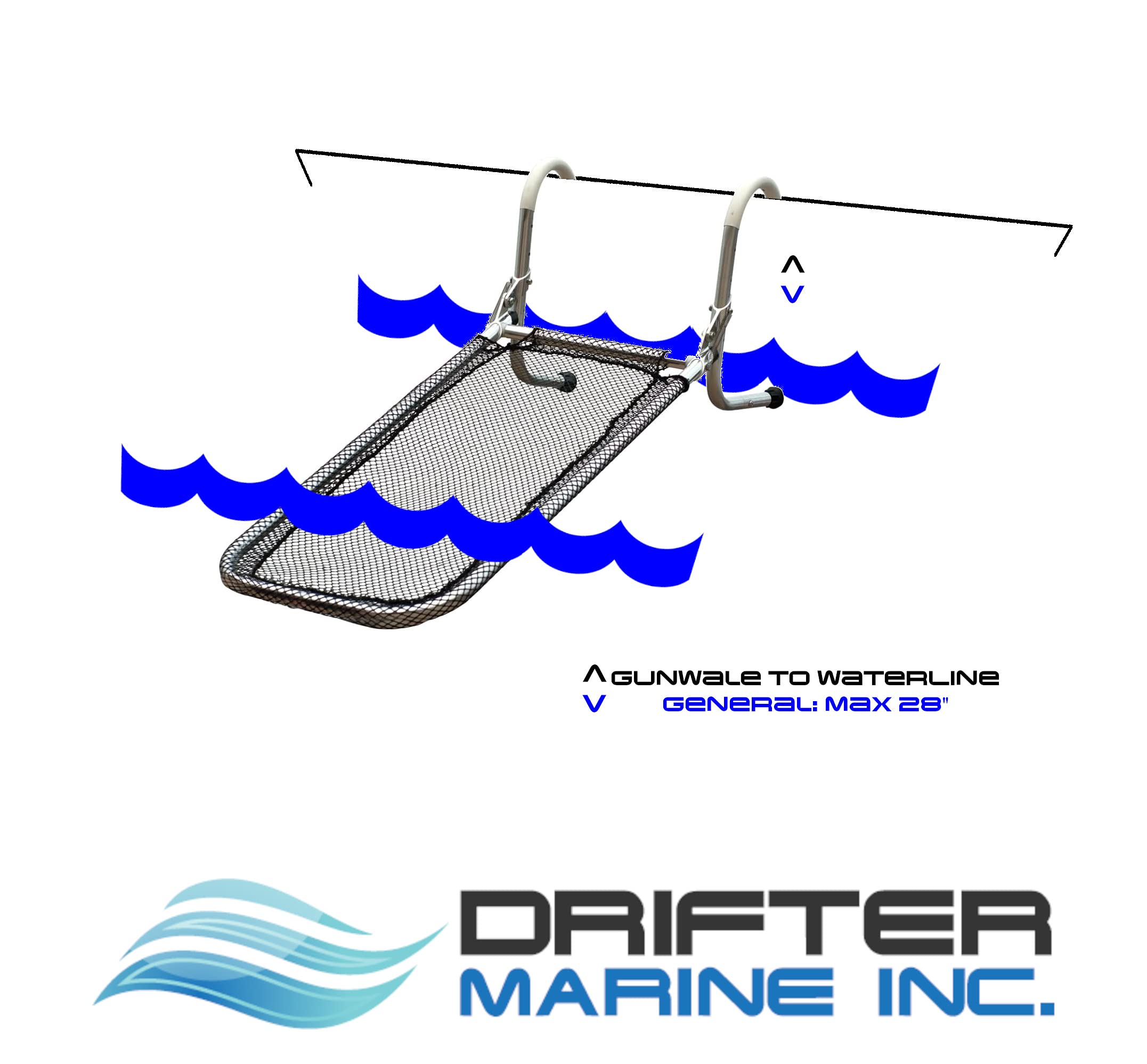 Dog Boarding Boat Ladder with 7