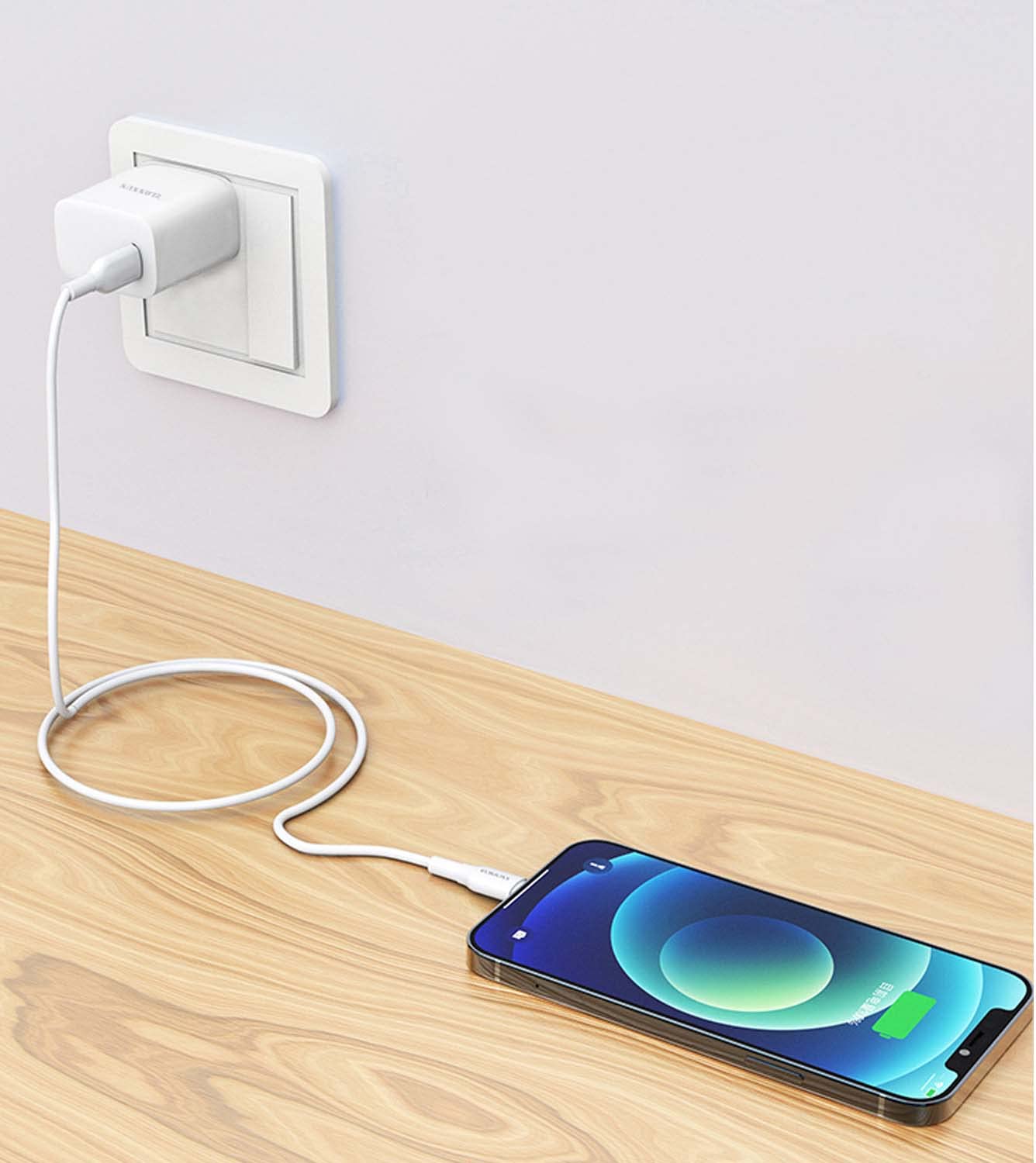 Fast Charging Wall Charger for Samsung Galaxy A14/A21S/A22/A21/A52/A23/A03S/A32/A12/A20/A13/A11/S10/S10e - USB C Power Adapter with 1.5M Cable - Quick Charge for Home, Office & Travel