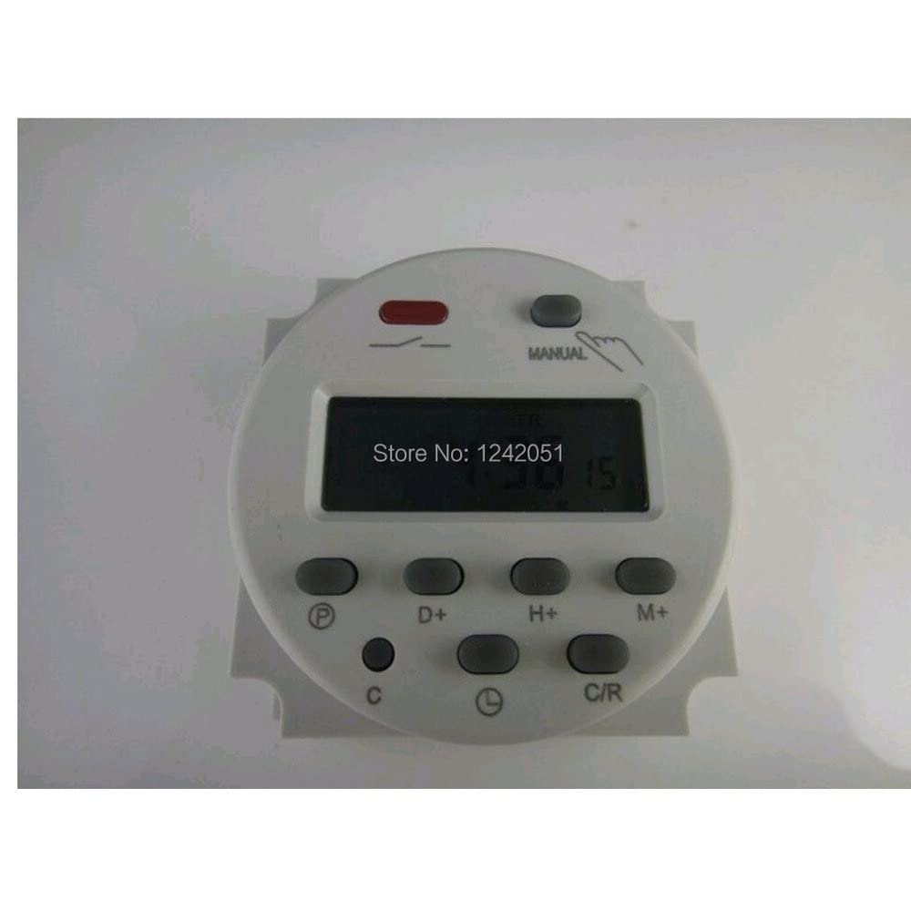 12V Digital LCD Programmable Timer Switch Relay - 16A DC Power Control with Free Shipping | Perfect for Home Automation, Aquariums & Electrical Projects