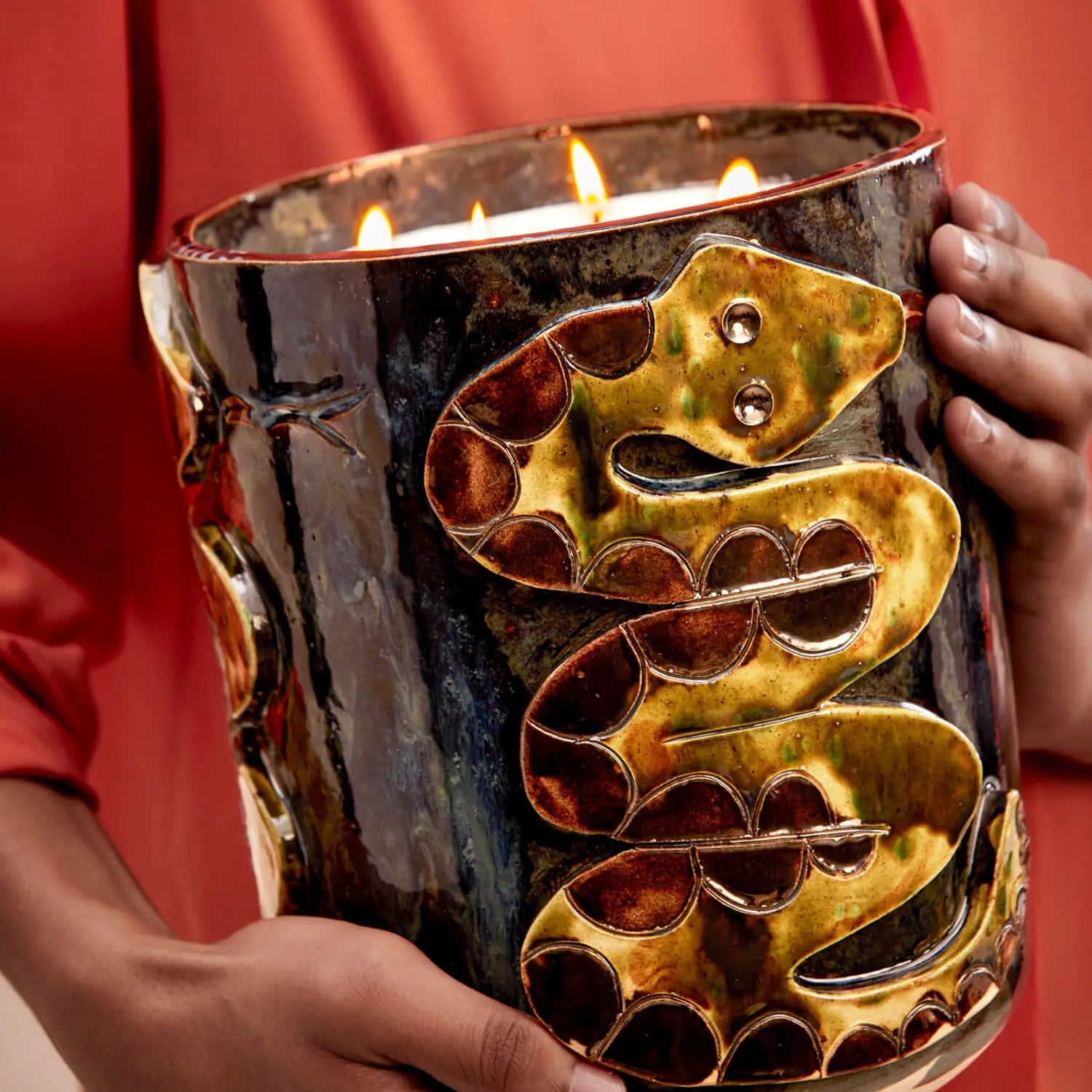 L'Objet x Oficina Marques Bucolica Luxury Scented Candle - 4 Wicks, Limited Edition of 30 - Perfect for Home Decor, Romantic Gifts & Spa Relaxation