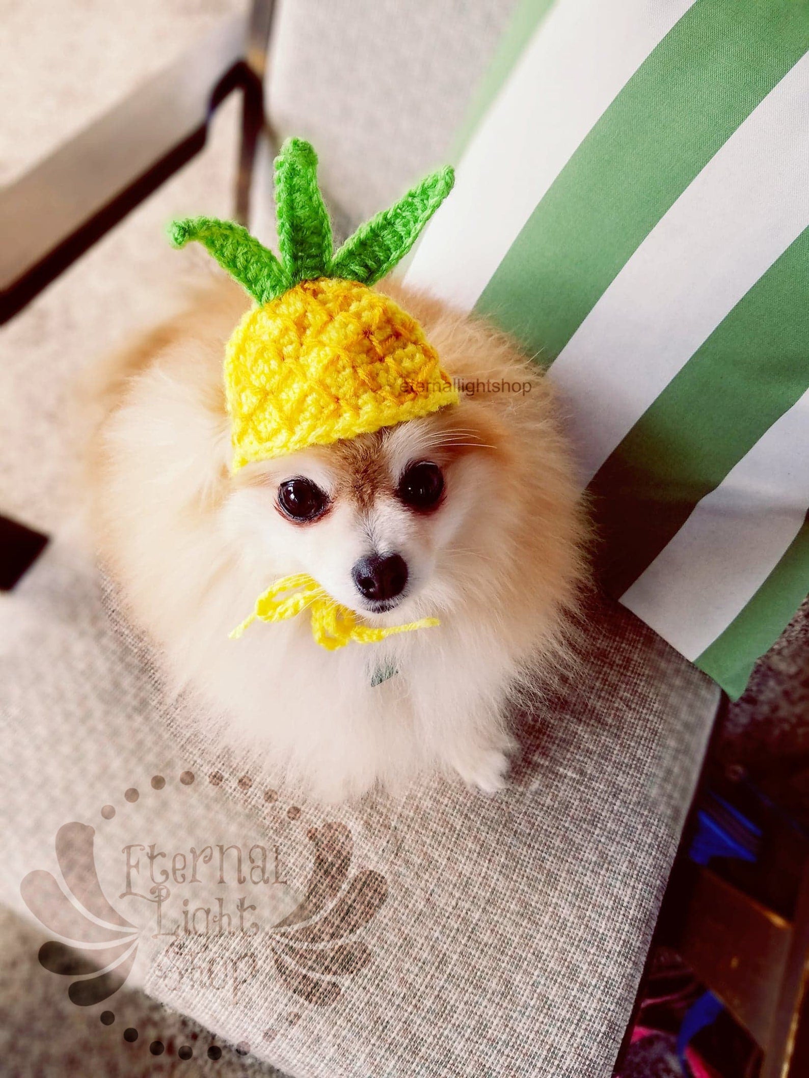 Crochet Pineapple Beanie Hat for Women - Handmade Summer Beach Hat with Fruit Design - Perfect for Vacation, Festival, and Outdoor Activities