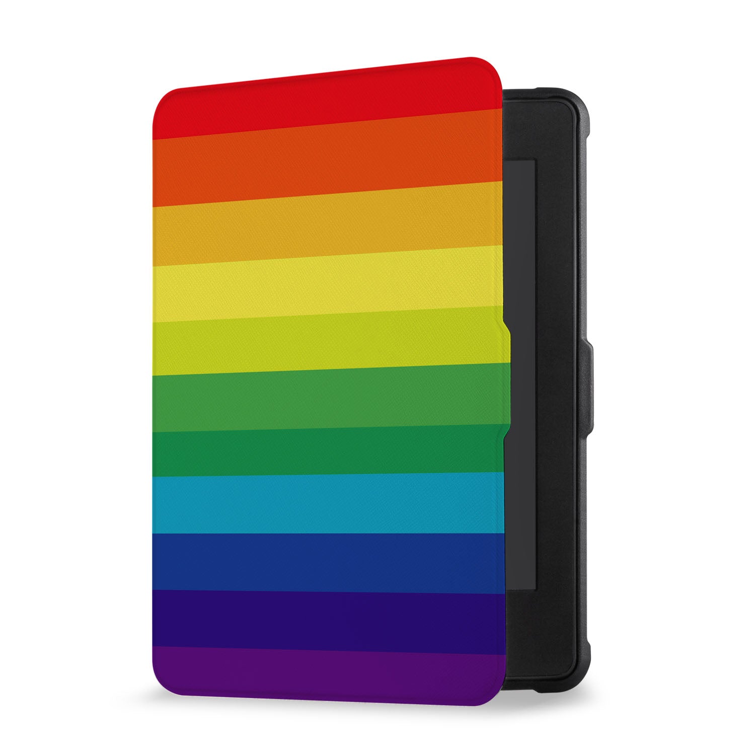 Premium Kindle Case with Rainbow Design - Waterproof & Shockproof Cover for Kindle Paperwhite/Oasis - Perfect for Travel, Reading in Bed & Outdoor Use