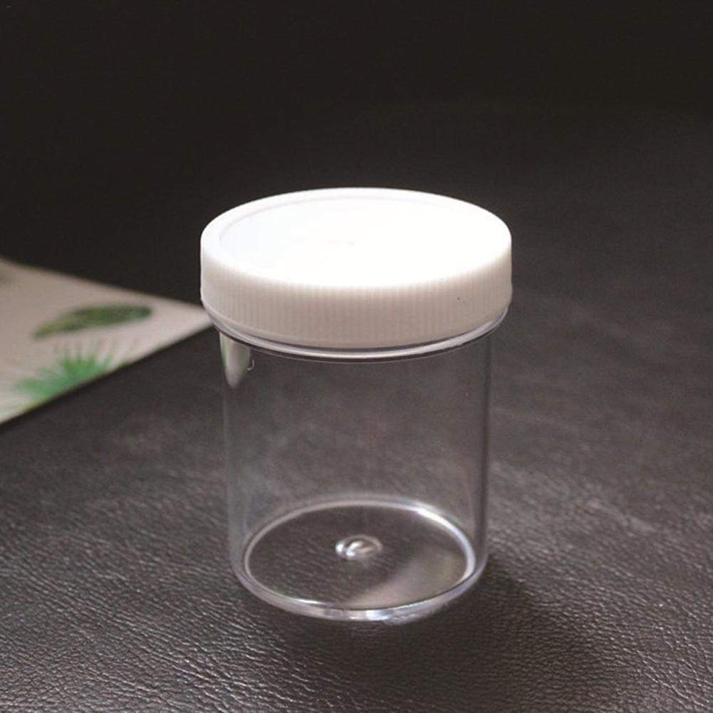 Tomoyou DIY Fluffy Slime Storage Box - 120ml Clear Plastic Container for Slime Making, Kids Crafts & Sensory Play - Perfect for Slime Lovers, Classroom Activities & Stress Relief Toys