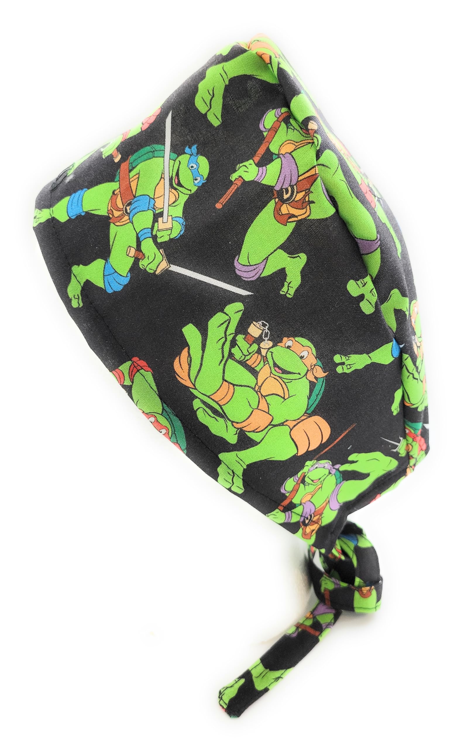 Fun Cotton Scrub Cap with TV Show & Sci-Fi Movie Cartoon Characters - Multi-Color Do-Rag for Nurses, Doctors & Medical Professionals - Perfect for Hospitals, Clinics & Cosplay