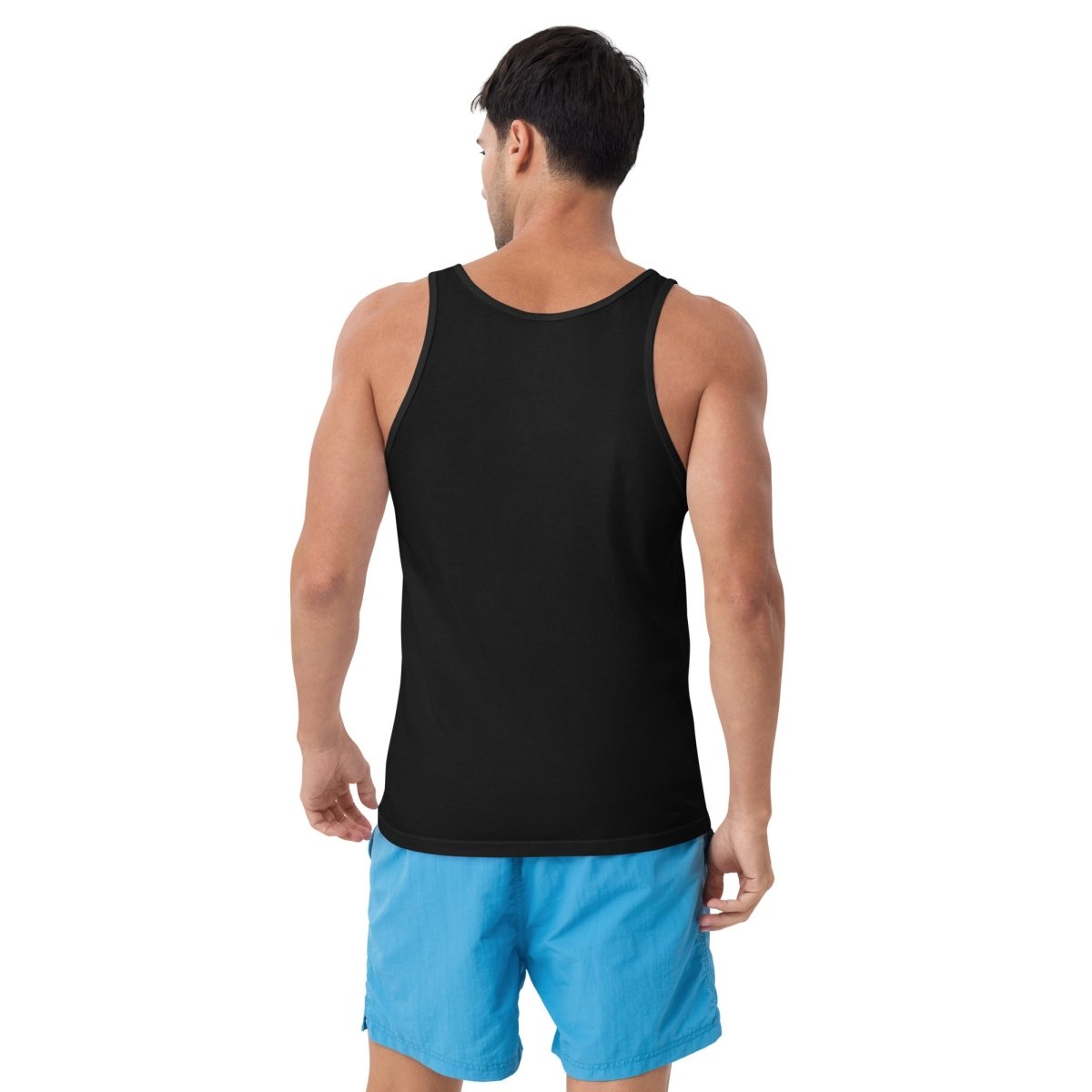 Rainbow Resilience Pride Men's Tank Top - LGBTQ+ Pride Graphic Muscle Shirt for Gym, Running & Summer Outfits - Comfortable Breathable Workout Top for Gay Pride Events & Casual Wear