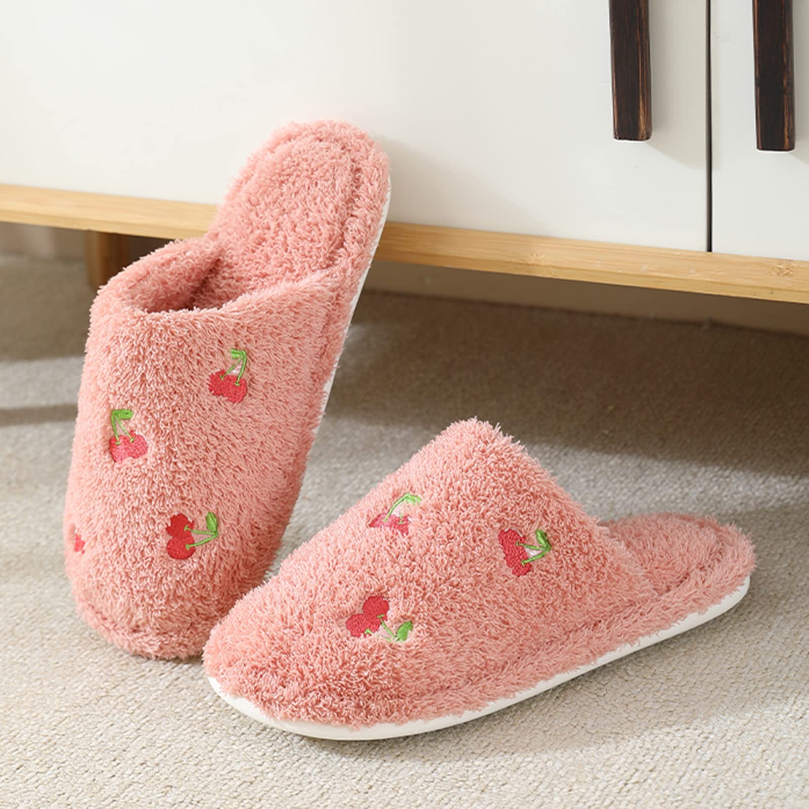 Cozy JHSLXD Women's & Men's Non-Slip Winter Slippers - Warm Cotton House Shoes for Indoor/Outdoor Use, Perfect for Home, Office & Travel Comfort