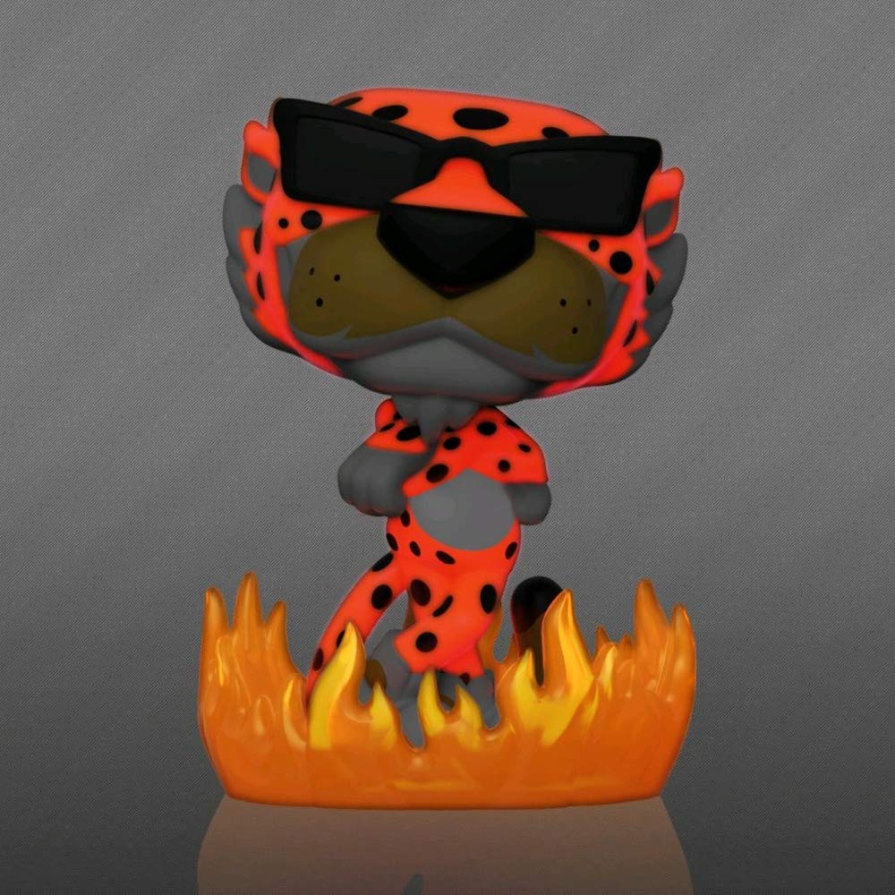 Funko POP! Ad Icons #117 - Chester Cheetah Glow in The Dark Exclusive Vinyl Figure - Perfect for Collectors, Gaming Rooms & Pop Culture Displays