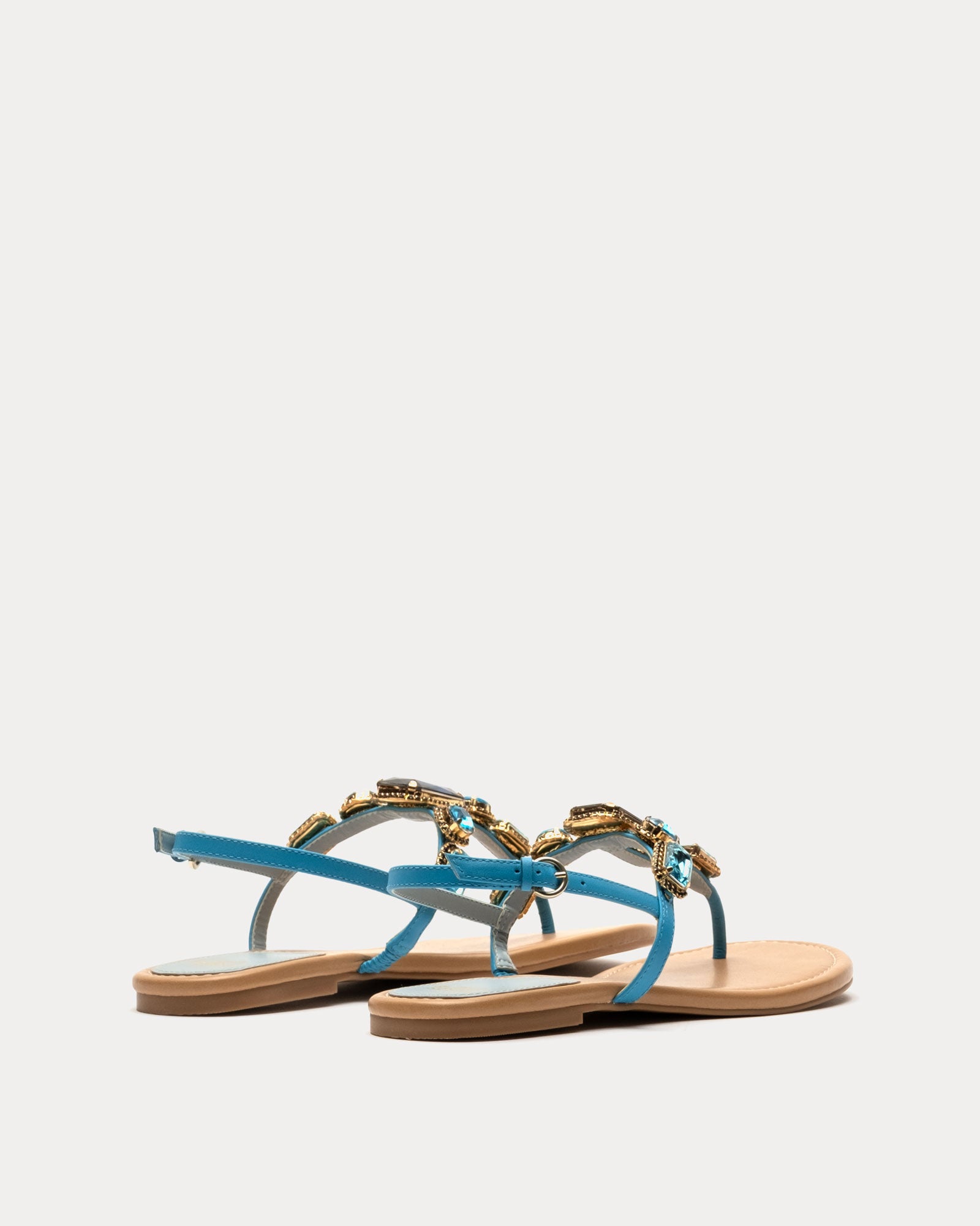 Tillie Women's Blue Sandals - Comfortable & Stylish Summer Beach Shoes for Walking, Travel, and Outdoor Activities