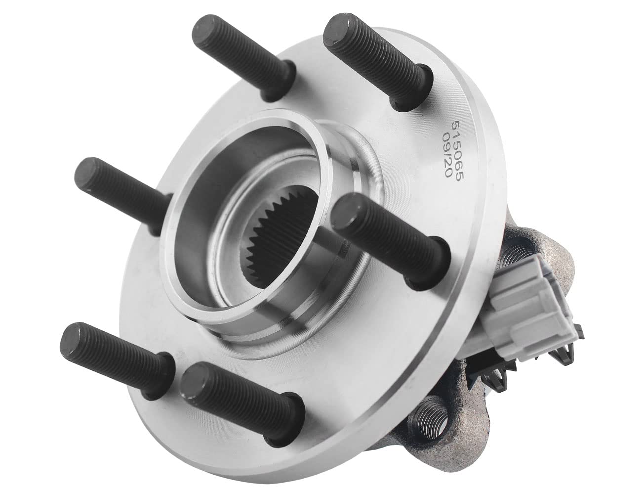 Premium Front Wheel Bearing Hub Assembly with ABS - 6 Lug Design - Compatible with Nissan Frontier, Pathfinder, Xterra & Suzuki Equator - 515065 Pair - Perfect for Off-Roading, Towing & Daily Driving
