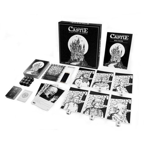 Escape the Dark Castle - Cooperative Board Game for Adults & Teens | Horror-Themed Strategy Game for Family Game Night & Halloween Parties