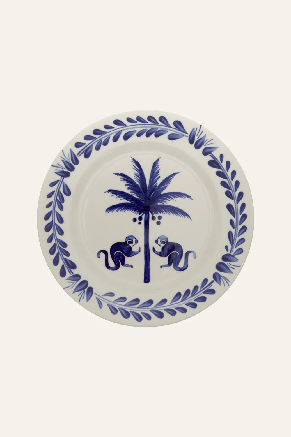 Saimiri 2-Piece Dessert Plate Set - Elegant Porcelain Small Plates for Cake, Cookies & Appetizers - Perfect for Tea Parties, Weddings & Home Decor