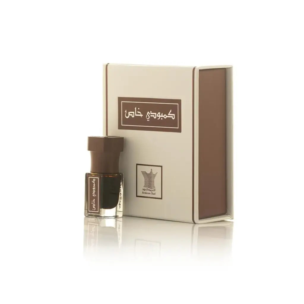Premium Cambodian Dehn Oud Oil - 1/4 Tola (3ml) - Pure & Natural Fragrance for Meditation, Aromatherapy & Luxury Perfume Making