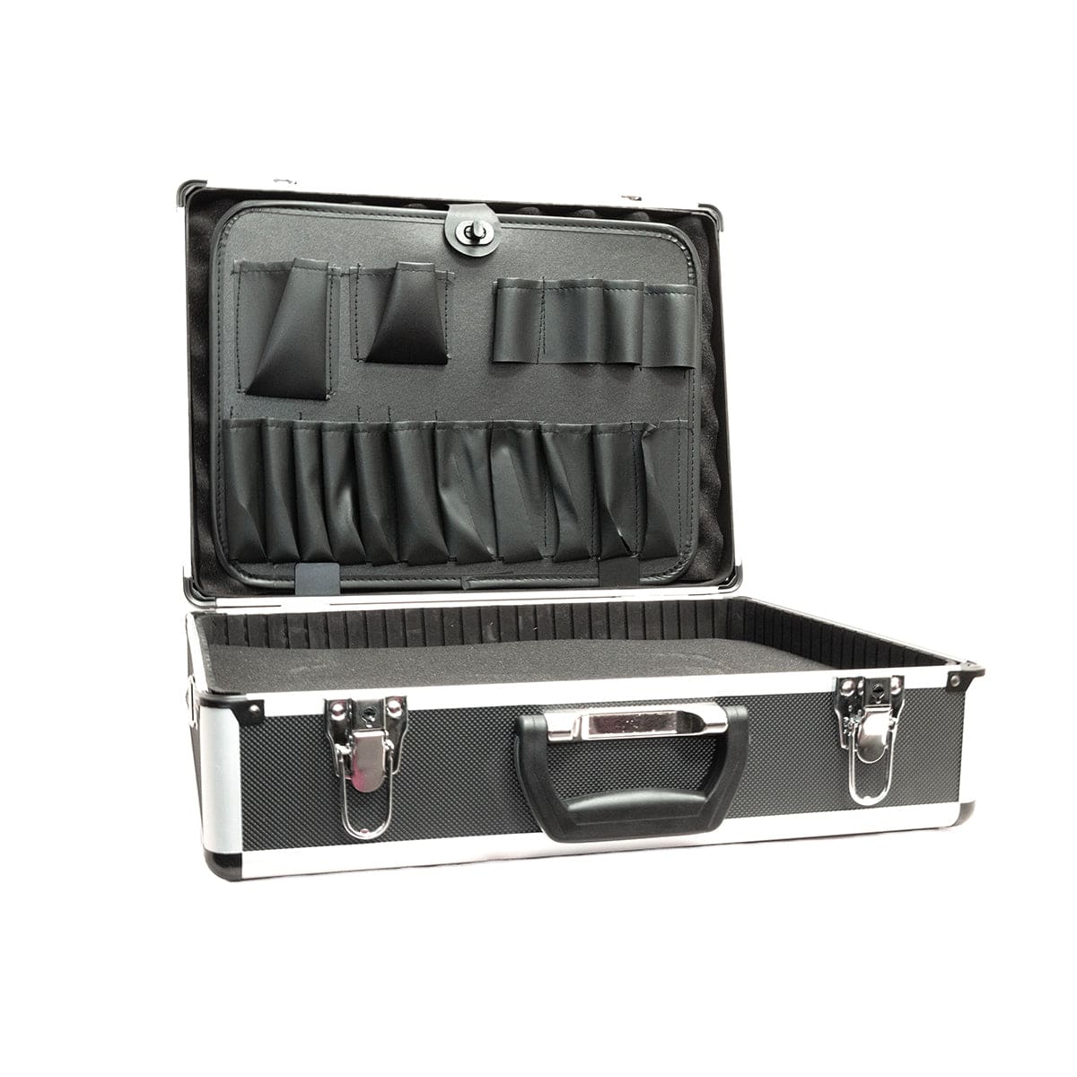 Durable Aluminum Carrying Case for Electronics & Tools - Waterproof Protective Storage for Travel, Camping & Work