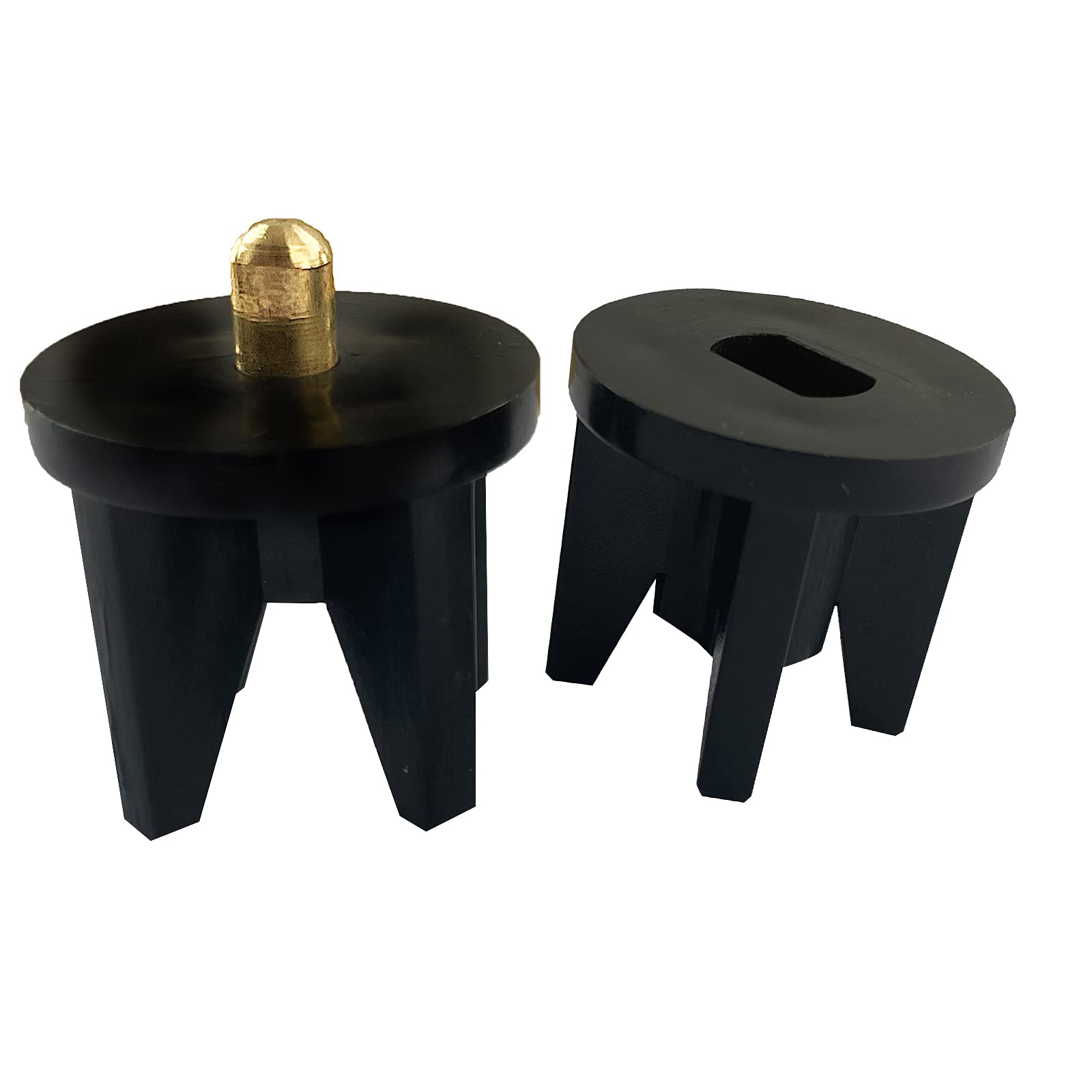 Universal Replacement Roller Blind & Shade for Indoor/Outdoor Use - 28mm Clutch Plug (Black) - Perfect for Windows, Patio Doors & Sunrooms