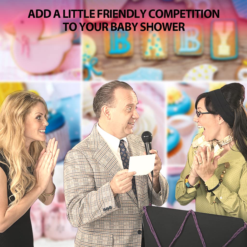 Baby Shower Friendly Feud Quiz Game - Fun Family Feud Style Trivia for Baby Showers, Game Nights & Mother-to-Be Parties | Boho Rainbow Theme | Perfect for Group Activities & Celebrations