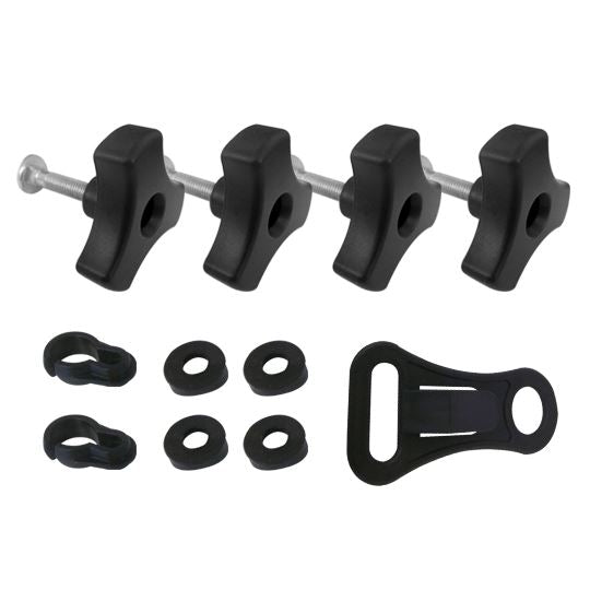 Sun Joe TJ602E HP Hardware Pack Replacement Parts for TJ602E Electric Garden Tiller & Cultivator - Durable Spare Components for Easy Maintenance & Repair in Home Gardening & Landscaping Projects