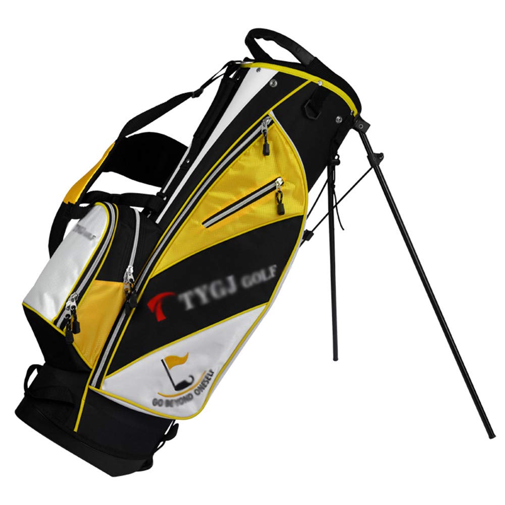 **Lightweight Waterproof Golf Stand Bag - Portable Men & Women Golf Club Bag with Stable Base - Holds Full Golf Set - Perfect for Golf Courses & Travel**