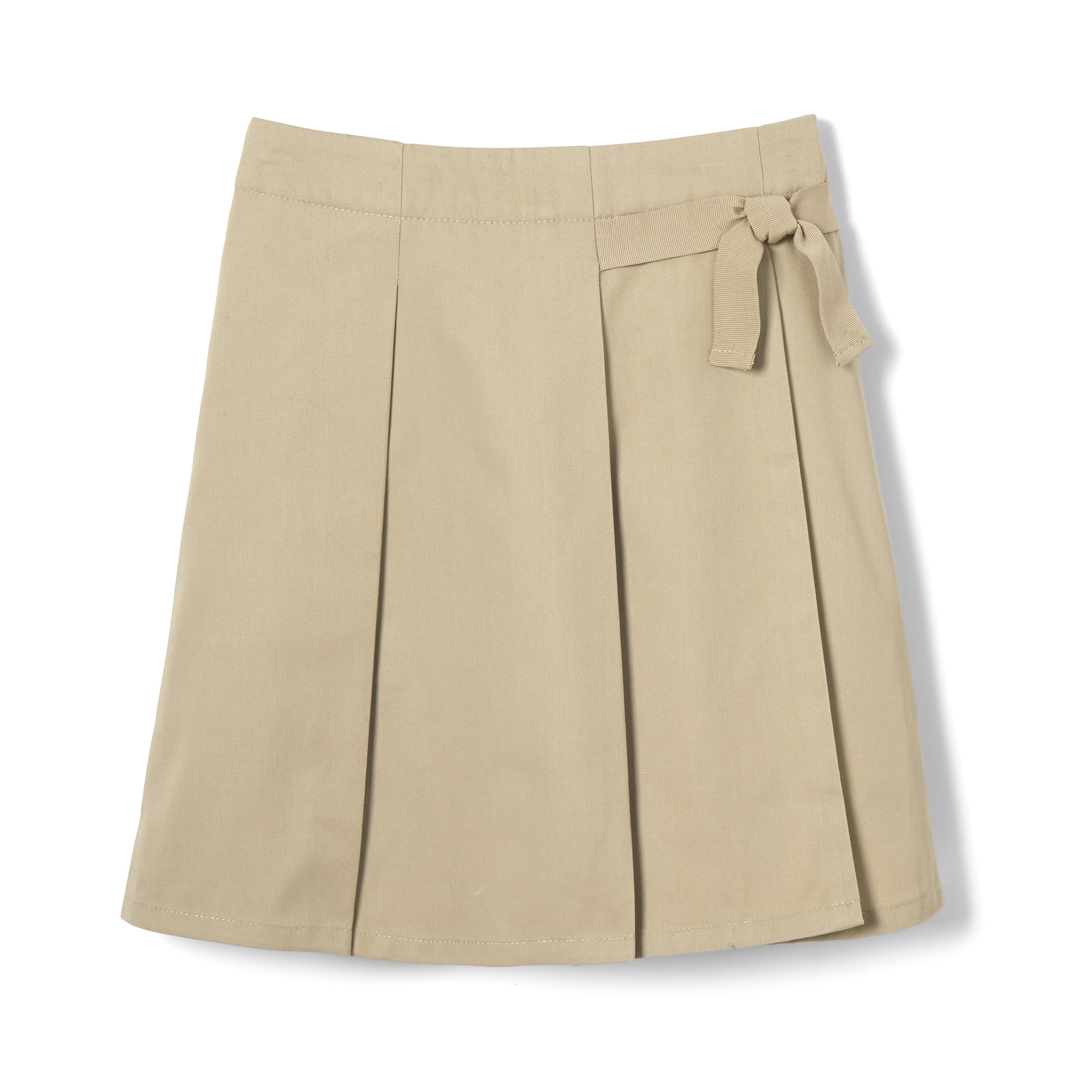 French Toast Girls' Pleated Knot Scooter Skirt - Cute & Stylish School Uniform Skirt for Kids - Perfect for School, Playdates & Special Occasions