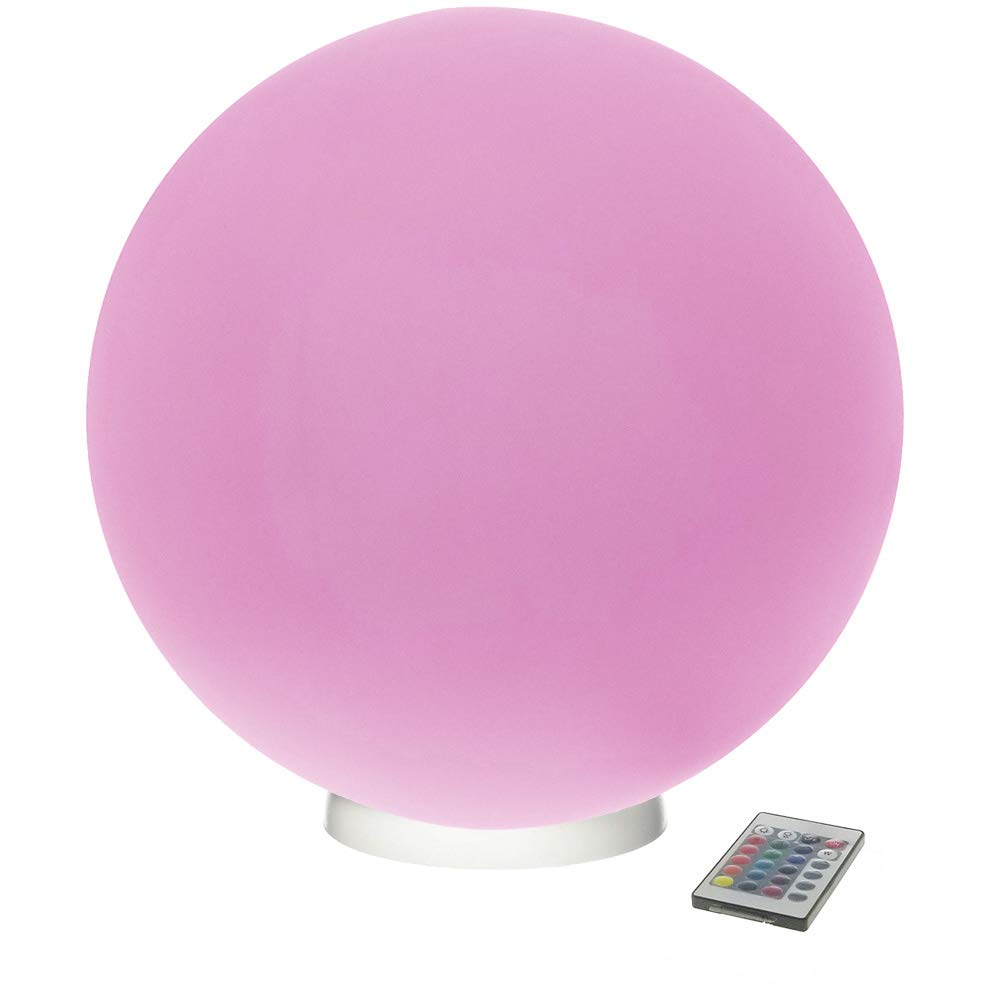Deluxe 20-Inch Floating LED Glowing Sphere with Infrared Remote Control - Perfect for Parties, Weddings, and Outdoor Decor