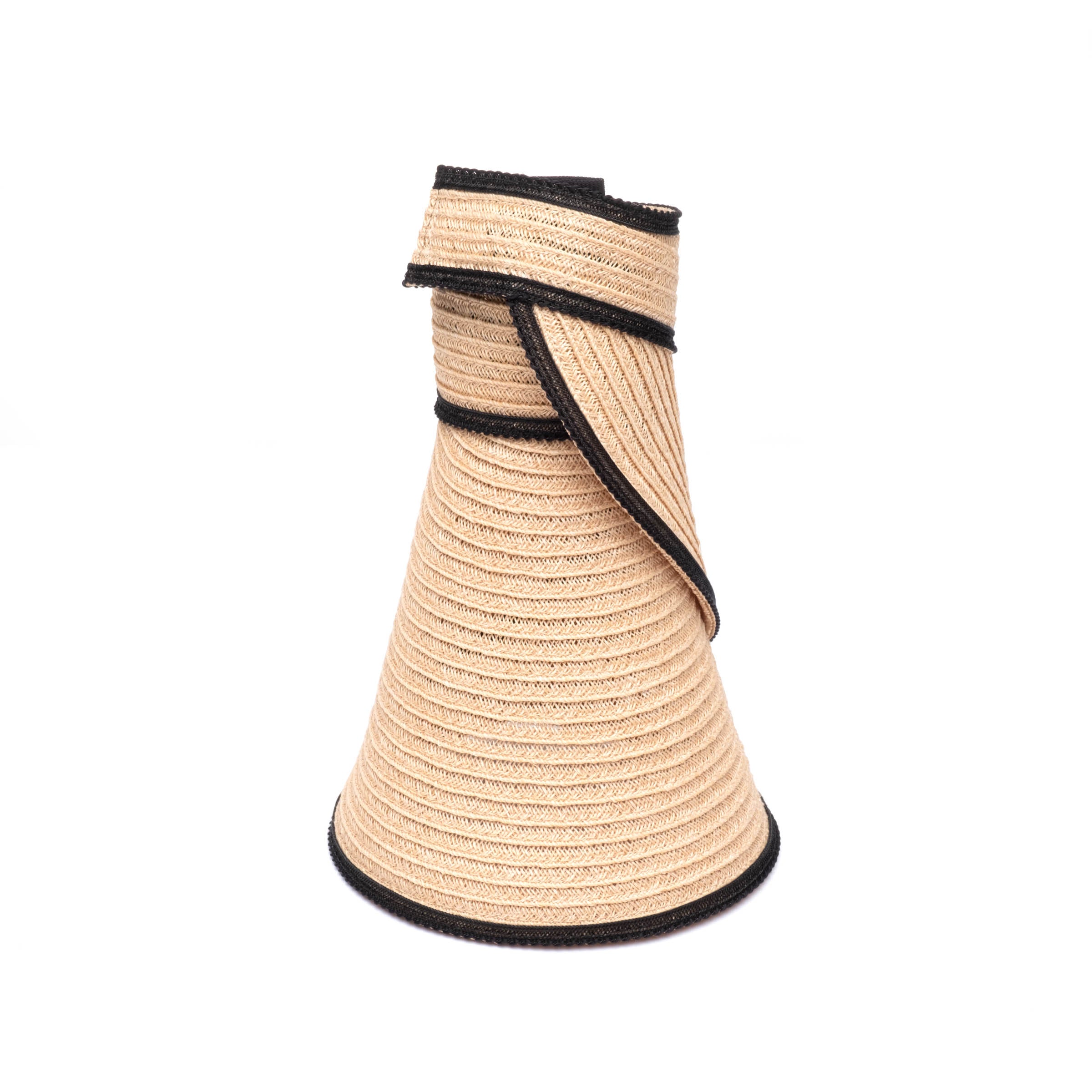 Trixie Packable Hemp Visor Hat - Adjustable Sun Hat for Women & Men - Lightweight Travel Hat for Beach, Hiking, Golf & Outdoor Activities