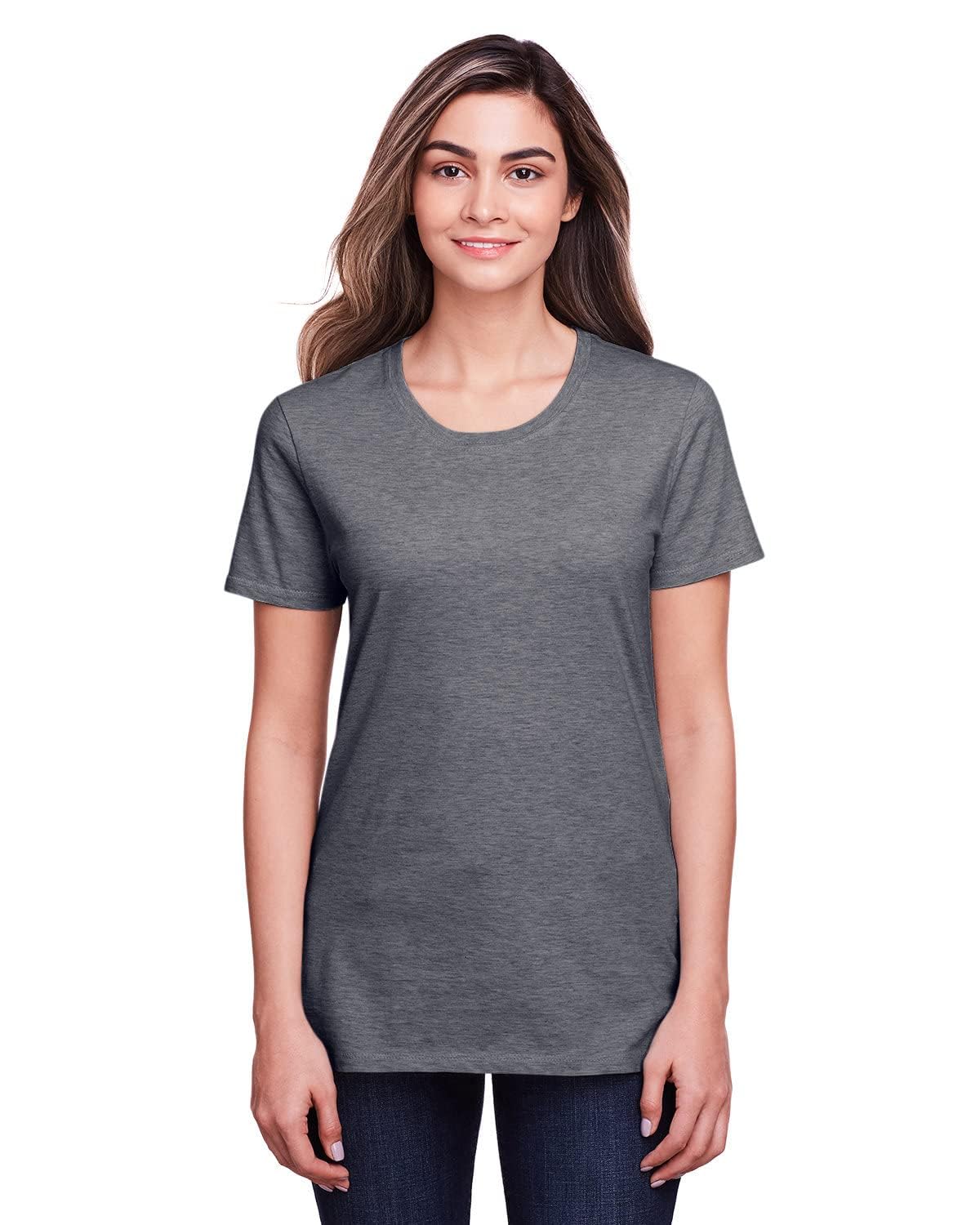 Fruit of the Loom Women's Classic Cotton T-Shirt - Soft Comfort Fit Short Sleeve Tee for Casual Wear, Workout & Everyday Outfits