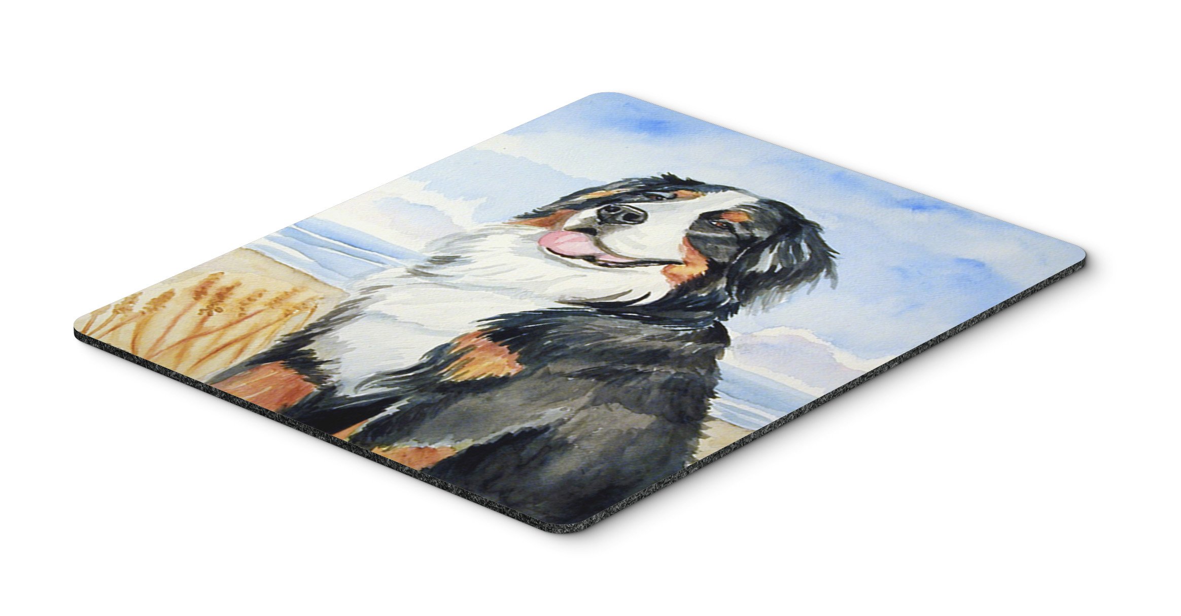 Caroline's Treasures 7012MP Bernese Mountain Dog Mouse Pad - Large Washable Non-Slip Desk Mat for Home Office, Gaming & Computer Work | Cute Pet-Themed Mousepad for Laptop & PC Users | Perfect Gift for Dog Lovers