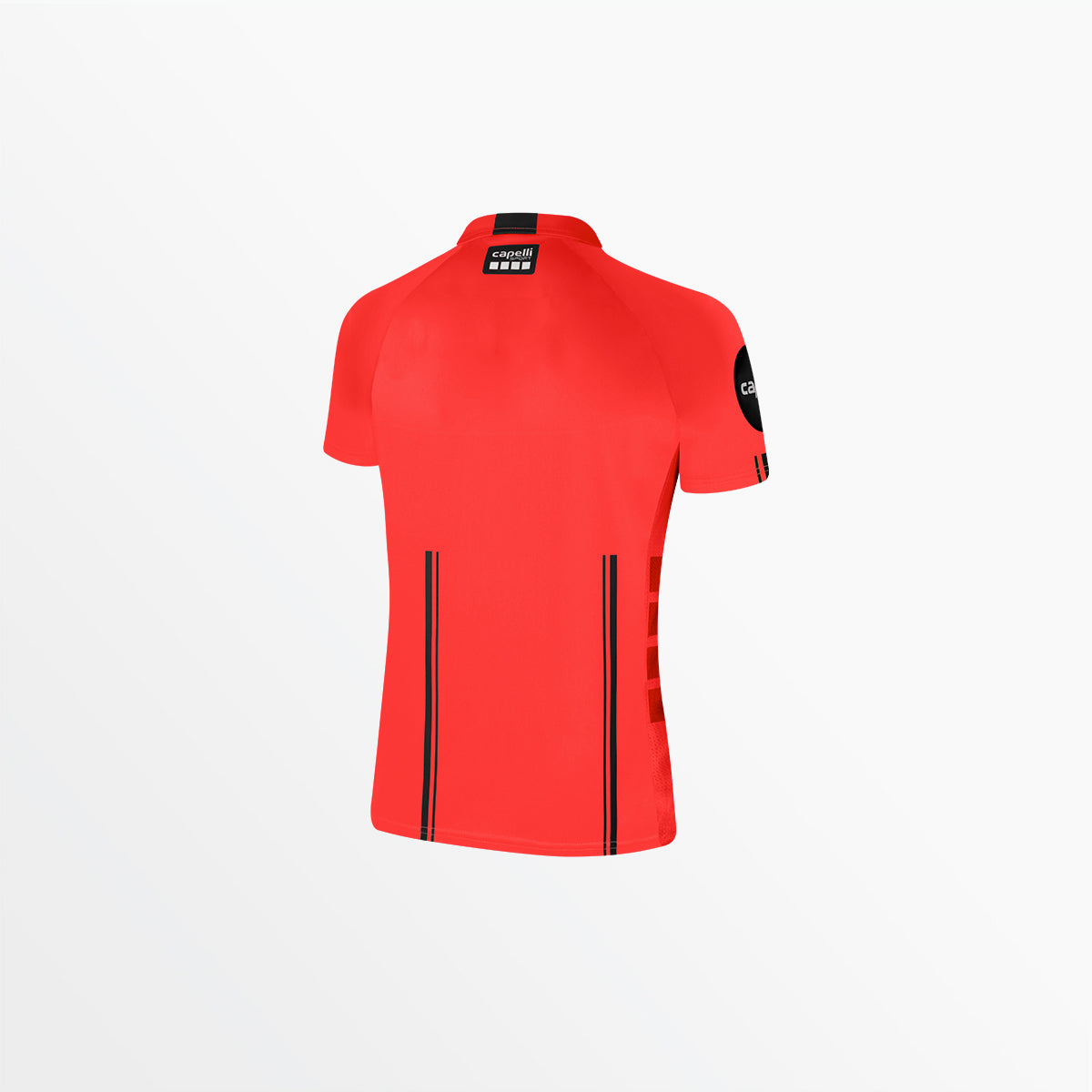 Women's Official Referee 1/4 Zip Short Sleeve Jersey - Comfortable Athletic Top for Soccer, Basketball & Volleyball Games