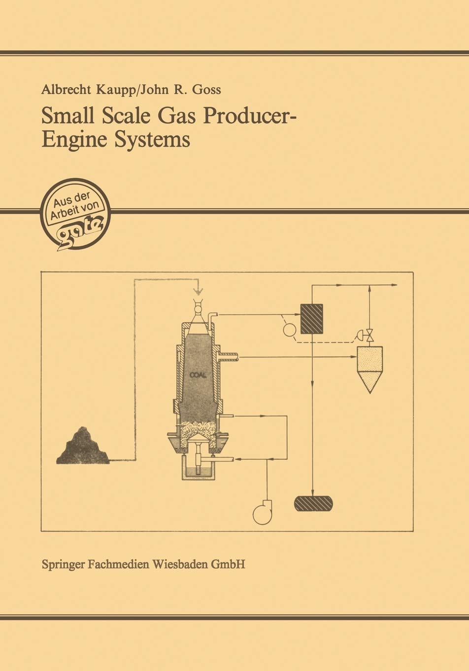 Small Gas Producer Engine System for Off-Grid Power