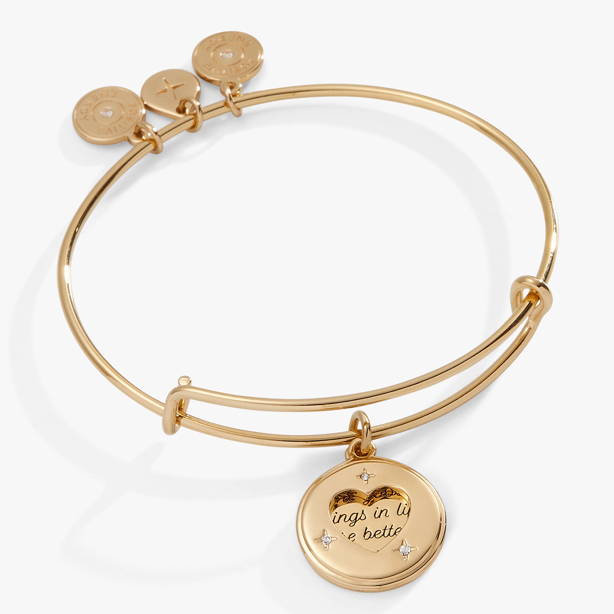 Hidden Message Heart Affirmation Bangle - Inspirational Jewelry for Women, Motivational Bracelet with Secret Note - Perfect for Gifts, Self-Love & Daily Encouragement