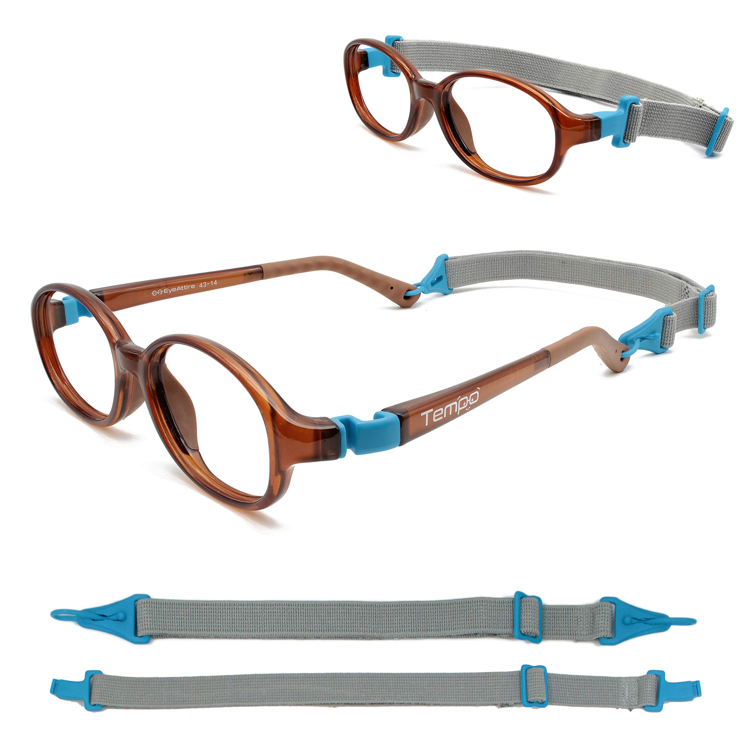 Unbreakable Kids Glasses - Flexible & Durable Children's Eyewear for Active Lifestyles - Perfect for School, Sports, and Everyday Play - Model 3005